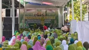 Penuh Berkah! Ribuan Anggota Muslimat NU Megaluh Padati Masjid Al Maryam untuk Pengajian Rutin
