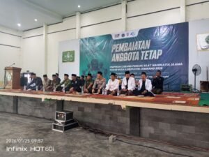 Pagar nusa PAC Megaluh ikut pembaitan di GOR tambak beras